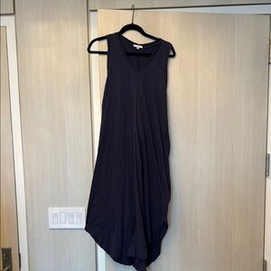 Navy Sleeveless Dress